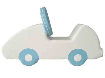 Soft Car - Blue & White - Soft Play Australia