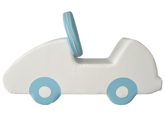 Soft Car - Blue & White - Soft Play Australia