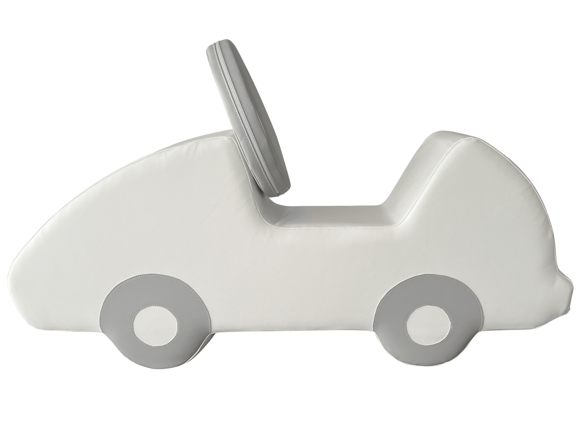 Soft Car - Grey & White - Soft Play Australia