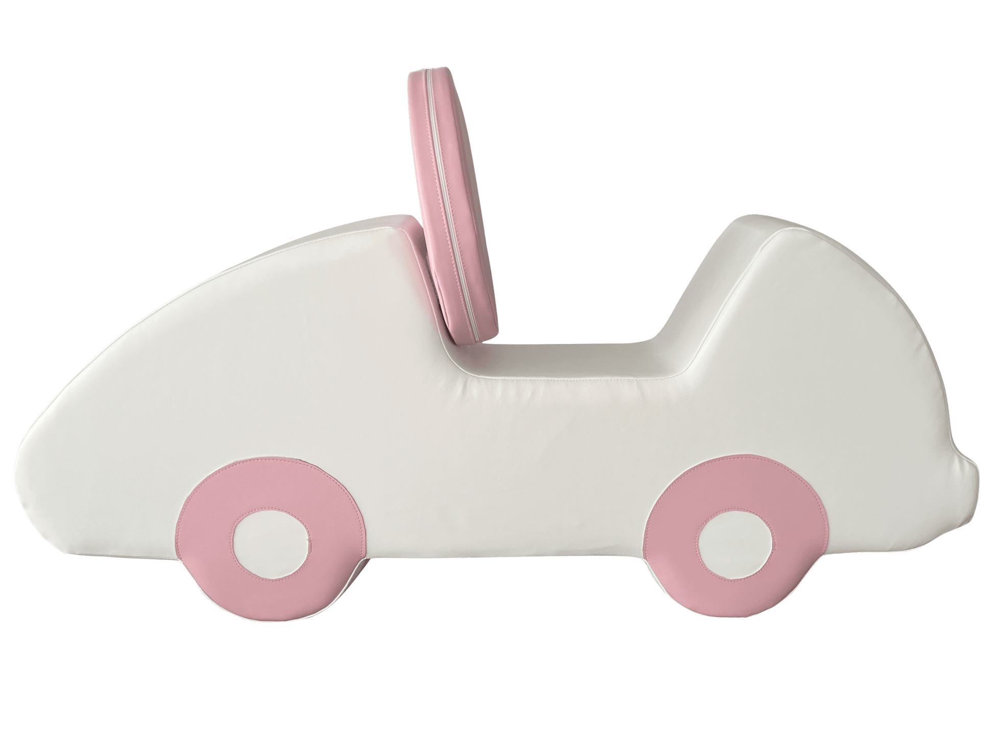 Soft Car - Pink & White - Soft Play Australia