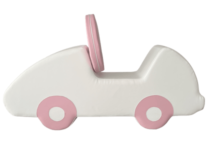 Soft Car - Pink & White - Soft Play Australia