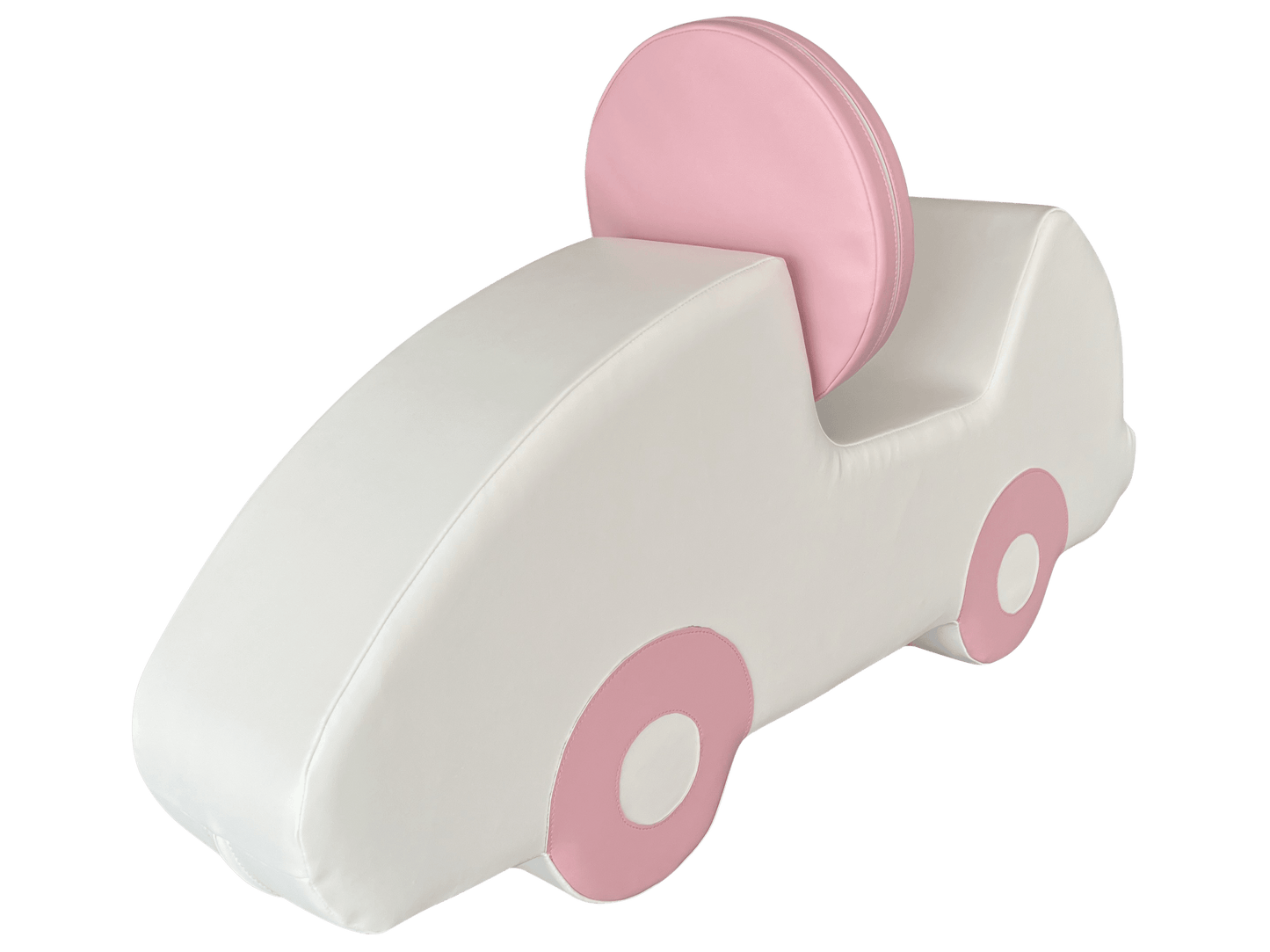 Soft Car - Pink & White - Soft Play Australia