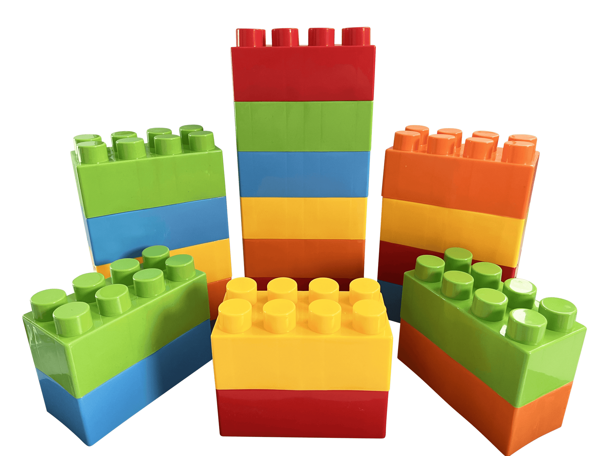 Large soft lego blocks sales